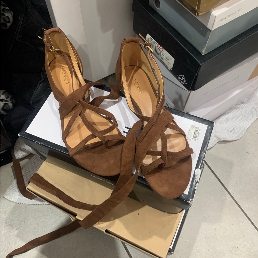 Nine West ankle strap sandles